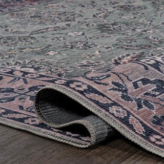 Story ornate Persian All-over Washable Area Rug