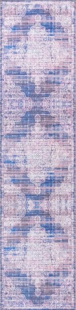 Reedsy bohemian Medallion Washable Area Rug