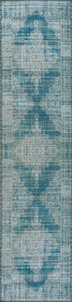 Reedsy bohemian Medallion Washable Area Rug