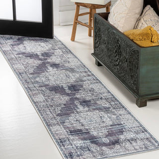 Reedsy bohemian Medallion Washable Area Rug