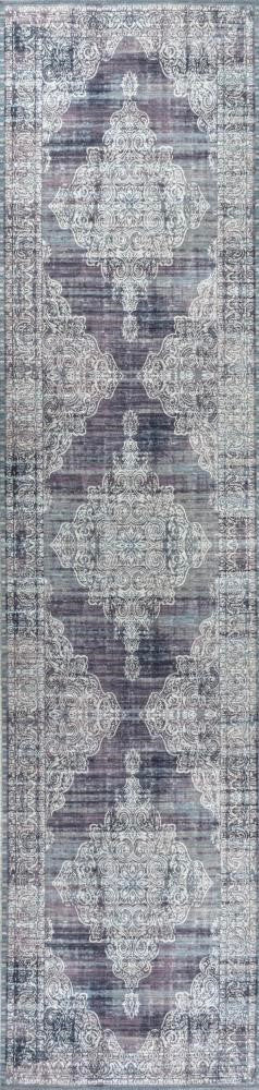 Reedsy bohemian Medallion Washable Area Rug