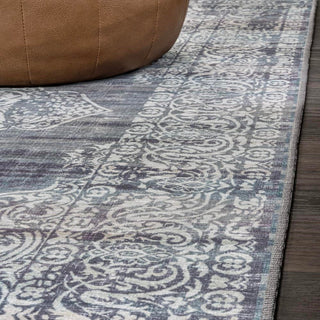 Reedsy bohemian Medallion Washable Area Rug