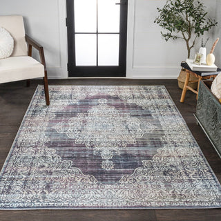 Reedsy bohemian Medallion Washable Area Rug