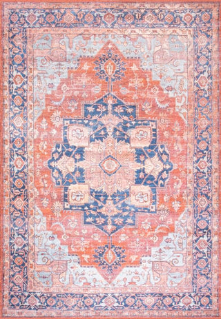 Twitty ornate Medallion Washable Area Rug