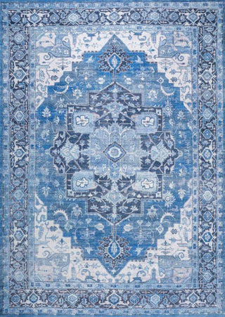 Twitty ornate Medallion Washable Area Rug