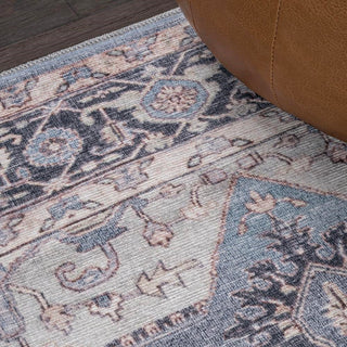 Twitty ornate Medallion Washable Area Rug