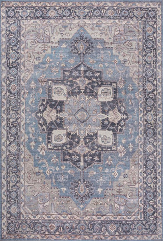 Twitty ornate Medallion Washable Area Rug