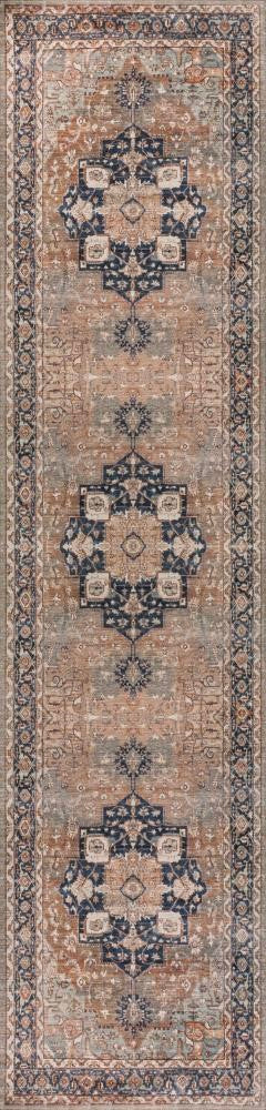 Twitty ornate Medallion Washable Area Rug