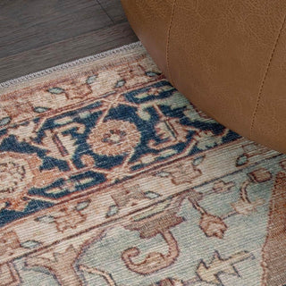 Twitty ornate Medallion Washable Area Rug