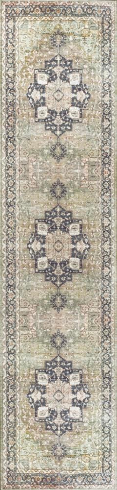 Twitty ornate Medallion Washable Area Rug