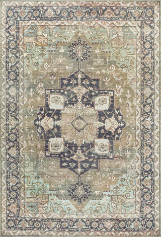 Twitty ornate Medallion Washable Area Rug