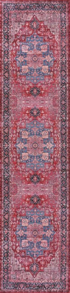 Twitty ornate Medallion Washable Area Rug