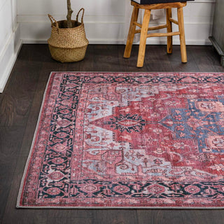 Twitty ornate Medallion Washable Area Rug