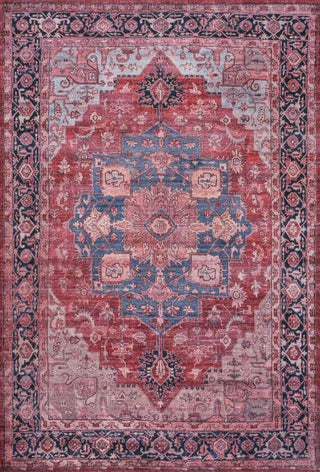 Twitty ornate Medallion Washable Area Rug