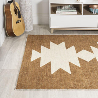 Cayton Minimalist Geometric Machine-washable Area Rug