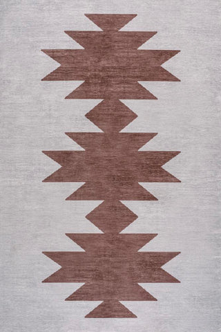 Cayton Minimalist Geometric Machine-washable Area Rug