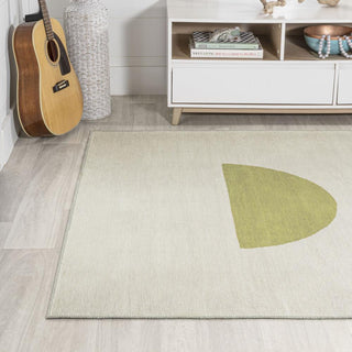 Harley Minimalist Geometric Machine-washable Area Rug