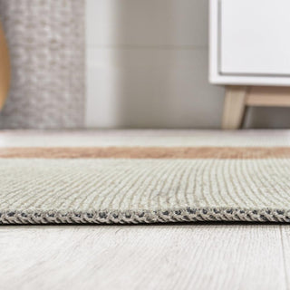 Parker Modern Distressed Stripe Machine-washable Area Rug