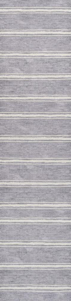 Sand Ticking Stripe Machine-washable Area Rug