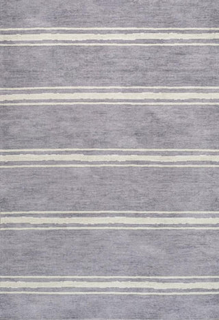 Sand Ticking Stripe Machine-washable Area Rug