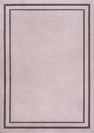 Khmer-Classic 2-stripe Border Washable Area Rug