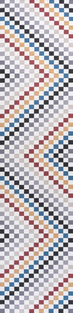 Royale Modern Cottage Checkerboard Washable Area Rug