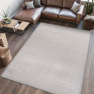 Alexander Classic Solid Low-Pile Machine-Washable Area Rug