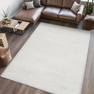 Alexander Classic Solid Low-Pile Machine-Washable Area Rug