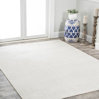 Alexander Classic Solid Low-Pile Machine-Washable Area Rug