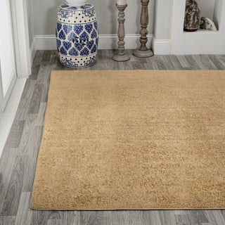 Alexander Classic Solid Low-Pile Machine-Washable Area Rug