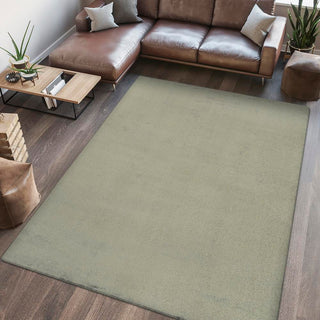 Alexander Classic Solid Low-Pile Machine-Washable Area Rug