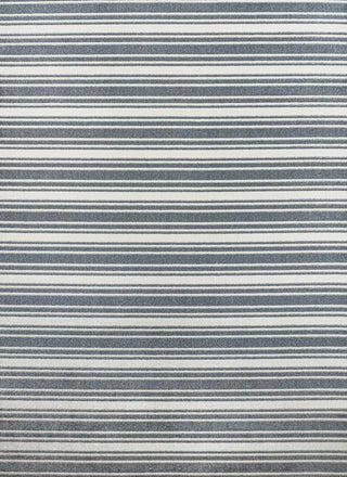 Carolina Two-Tone Striped Classic Low-Pile Machine-Washable Area Rug