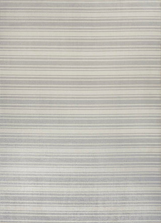 Carolina Two-Tone Striped Classic Low-Pile Machine-Washable Area Rug