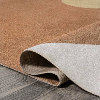 Tayse Modern Contemporary Collage Machine-Washable Area Rug