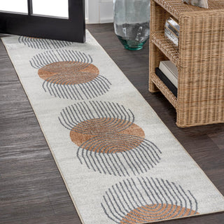 Union Geometric Modern Low-Pile Machine-Washable Area Rug