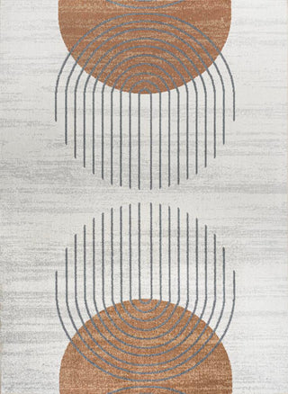 Union Geometric Modern Low-Pile Machine-Washable Area Rug