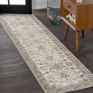 Marilyn Persian Border Low-Pile Machine-Washable Area Rug