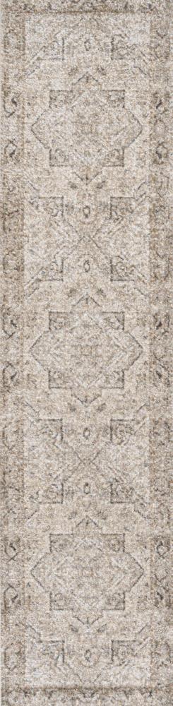 Gemini Vintage Native American Medallion Machine-Washable Area Rug