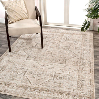 Nuloom Vintage Native American Medallion Machine-Washable Area Rug