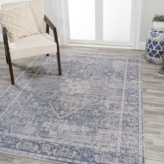 stalsme Global Medallion Low-Pile Machine-Washable Area Rug