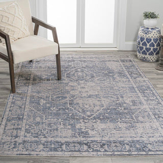 stalsme Global Medallion Low-Pile Machine-Washable Area Rug