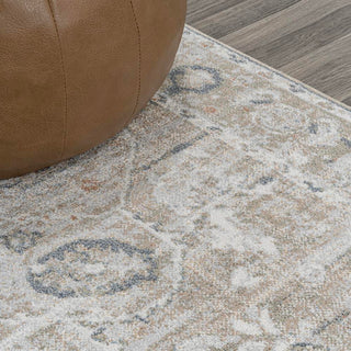 stalsme Global Medallion Low-Pile Machine-Washable Area Rug