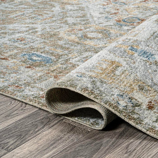 Tarifa Bohemian Medallion Low-Pile Machine-Washable Area Rug