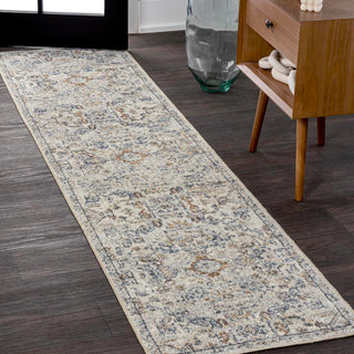 Tarifa Bohemian Medallion Low-Pile Machine-Washable Area Rug