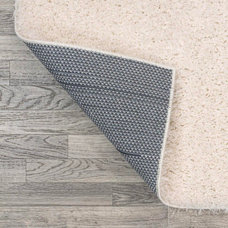 Martin Coastal Solid Glam Shag Machine-Washable Area Rug