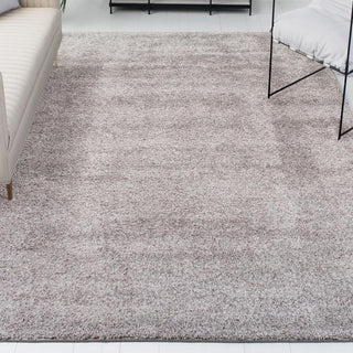 Martin Coastal Solid Glam Shag Machine-Washable Area Rug