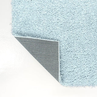 Martin Coastal Solid Glam Shag Machine-Washable Area Rug