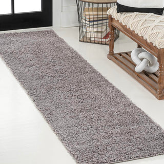 Martin Coastal Solid Glam Shag Machine-Washable Area Rug