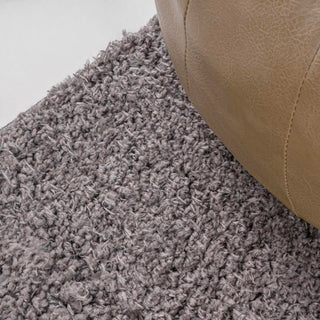 Martin Coastal Solid Glam Shag Machine-Washable Area Rug