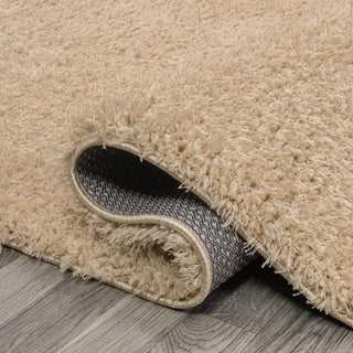 Martin Coastal Solid Glam Shag Machine-Washable Area Rug